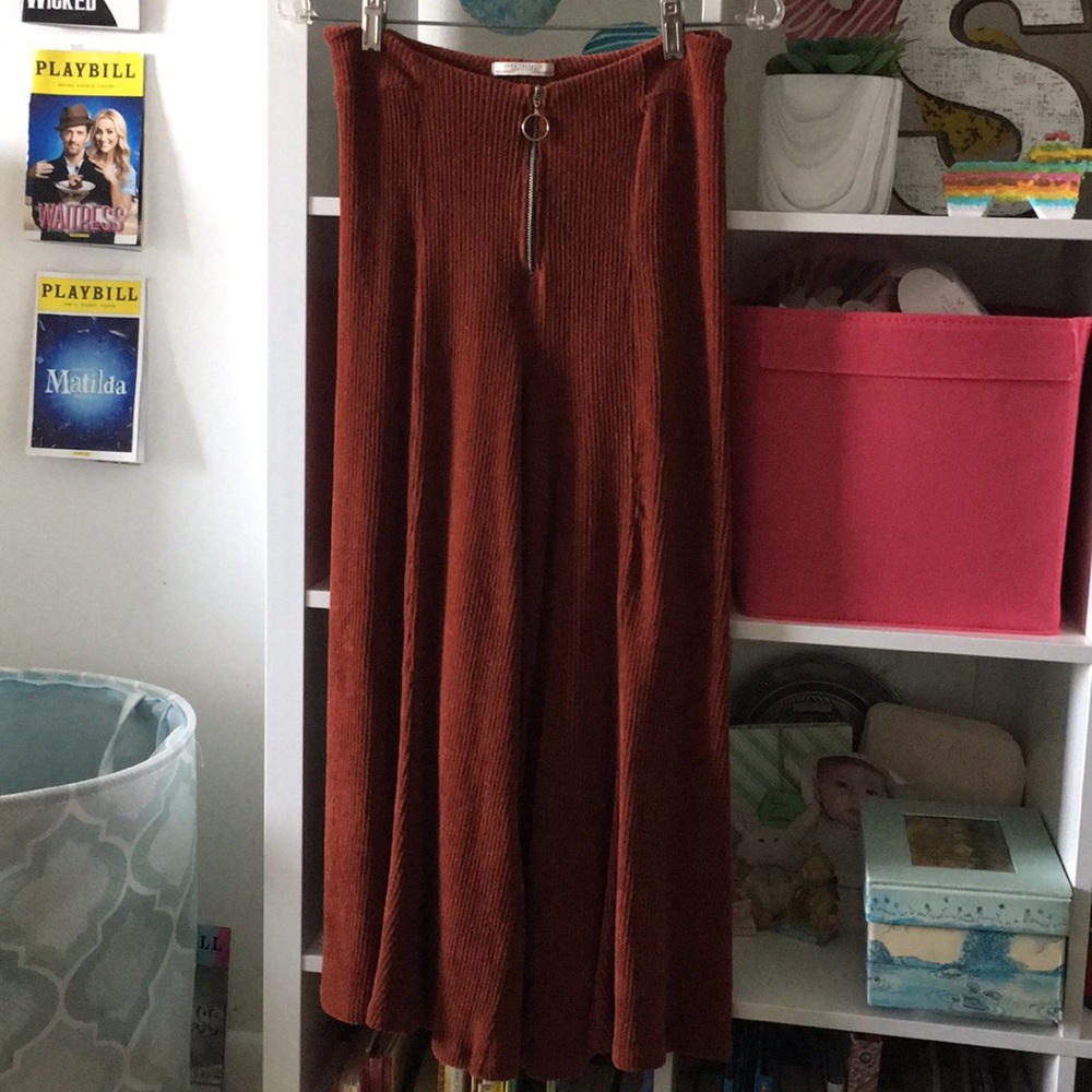 Zara 70s flare pants
